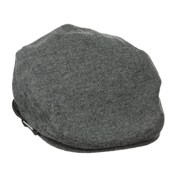 💕MICHAEL STARS💕 Buckled Up Driver Hat Abalone Gray NWT - Picture 2 of 11